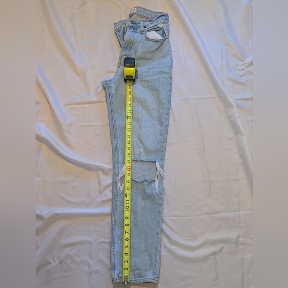 Abercrombie distressed 90's high rise jeans - Picture 3 of 4